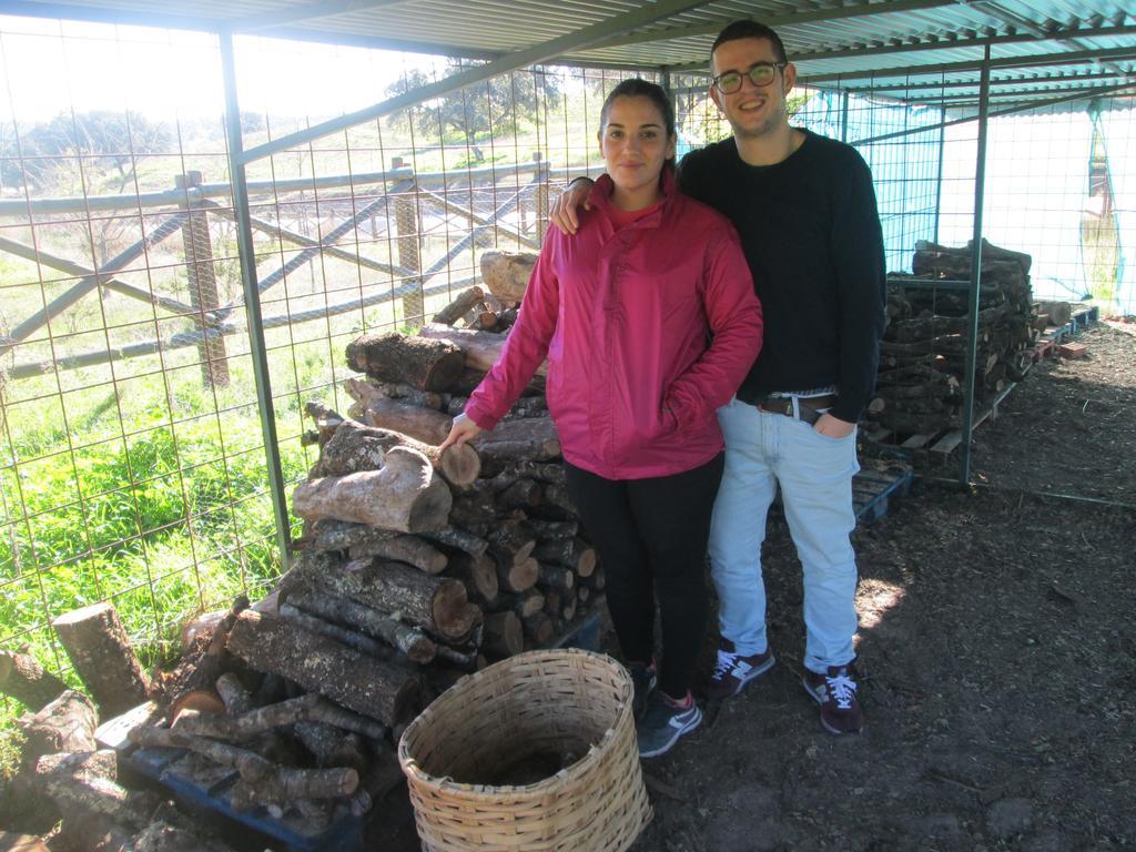 Chozos De La Dehesa Aparthotel La Roca de la Sierra Kültér fotó